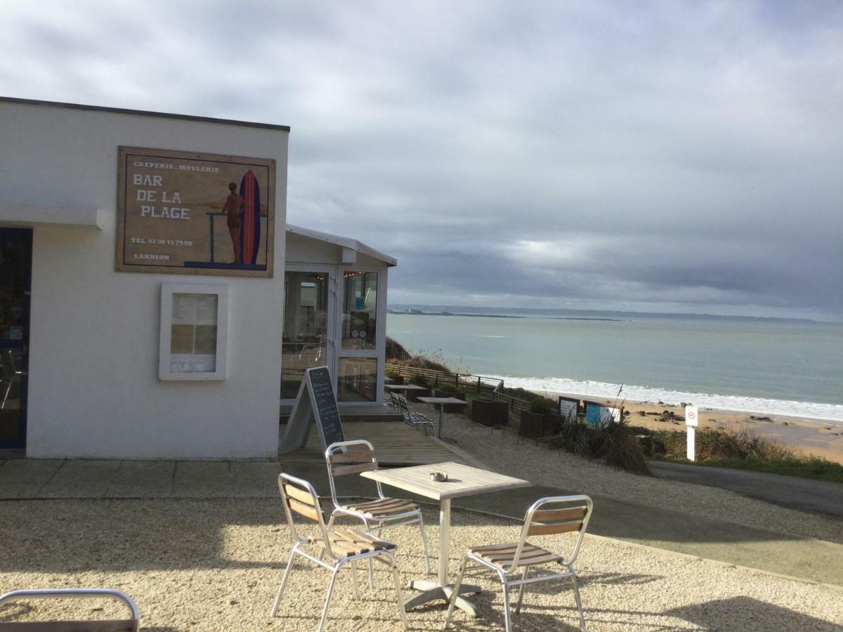 La Maison De La Plage Beg Leguer Lannion Exteriör bild